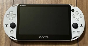 PlayStation Vita Wi-Fi Glacier White PCH-2000ZA22 Tested Console - Picture 1 of 8