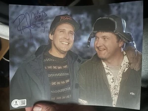 Foto firmada certificada Beckett autógrafo Randy Quaid vacaciones de Navidad 8x10 - Imagen 1 de 3