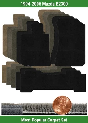 Juego de alfombrillas Lloyd Custom Ultimat para Mazda B2300 1994-2006 (3 piezas) #WC2 Foto 1 de 4