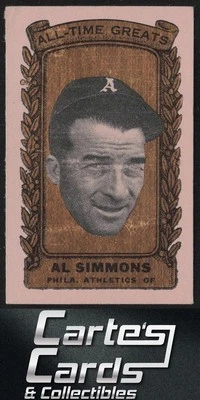 Al Simmons 1963 Topps Bazooka All-Time Greats #22 Philadelphia Athletics HOF - Image 1 of 2