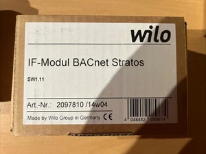 WILO IF-Modul BACnet Stratos 2097810 / 14w04 unbenutzt OVP - Bild 1 von 3