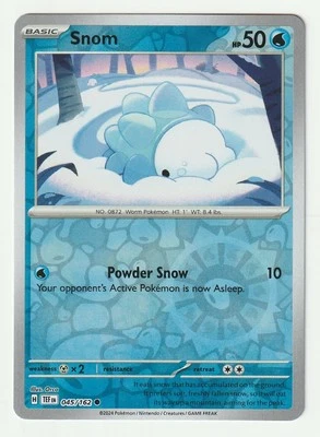 Snom #045/162 SV05: Temporal Forces Reverse Holo - Image 1 of 2