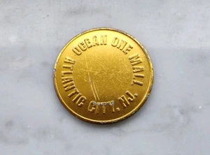 Vintage OCEAN ONE MALL Arcade Token Atlantic City, New Jersey AC, NJ - Picture 1 of 6