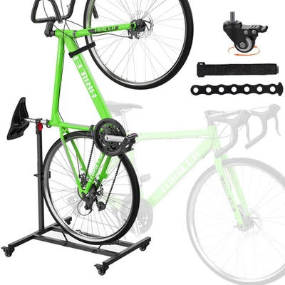 Vertical Bike Stand,Freestanding Space-Saving Bike Rack with Adjustable Height f - Image 1 of 4