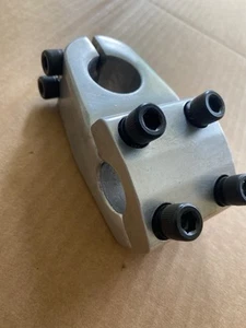 Gt / Elf 1 Threadless nice silver alloy mid school vintage bmx stem GT004472 - Picture 1 of 5