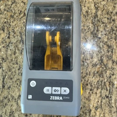 Zebra USB Monochrome Label Printer ZD410 For Parts As Is Untested. No Power Cord - Image 1 of 4