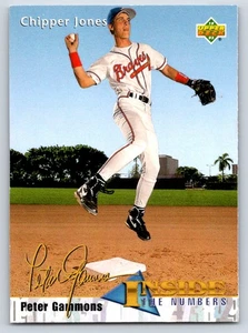 Carta Baseball 1993 Upper Deck 459 Chipper Jones IN Atlanta Braves - Foto 1 di 2
