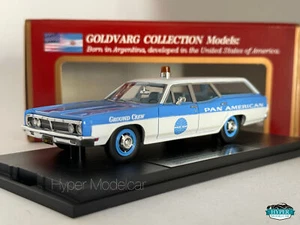 Goldvarg 1/43 Ford Galaxie Sw Pan American 1970 Luz LED Azul ART.GC-PAA-007 - Imagen 1 de 3
