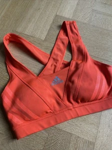 SportBH Oberteil Adidas orange Größe 36 climacool Sport-BH - Bild 1 von 5