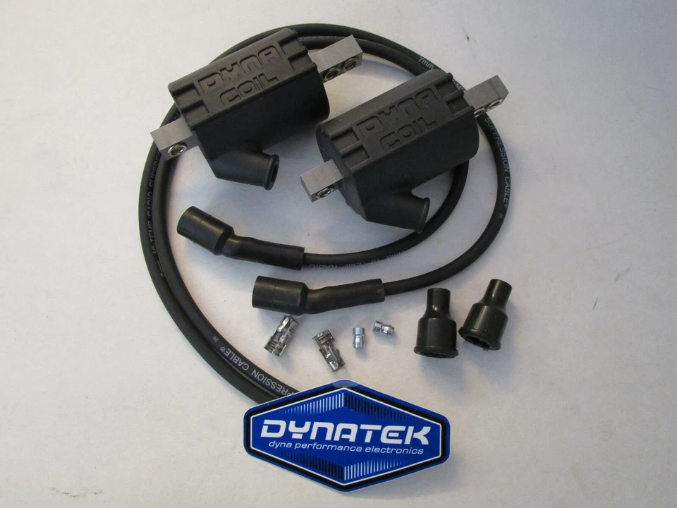 Dyna Performance Ignition Coils & Black Dyna Leads. DC10-1 Single Output.5 OHM - Image 1 of 1