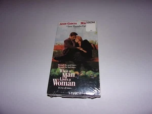 When a Man Loves a Woman (VHS, 1994) Meg Ryan, Andy Garcia / New Sealed - Imagen 1 de 2