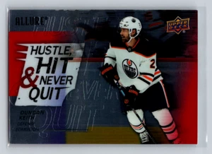 2021-2022 Upper Deck Allure #HH-2 Duncan Keith Hustle Hit and never quit - Picture 1 of 2