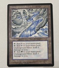 Underground River - Land - Ice Age - Magic the Gathering MTG - Never Played - NM