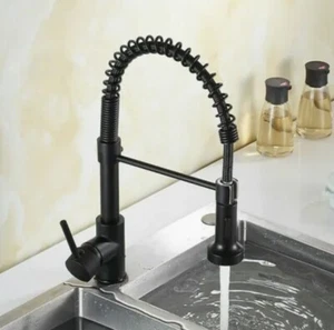 Votamuta Küchen Spültischarmatur herunterziehbare Brause mit Wasserhahn - Bild 1 von 7