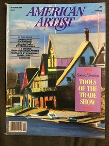 AMERIKANISCHER KÜNSTLER Oktober 1984 Joe Sweeney Constance Flavell Pratt Caren Canier - Bild 1 von 2