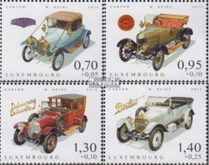 Stamps Luxembourg 2015 Mi 2071-2074 mint MNH 2015 Old Automotive - Picture 1 of 1