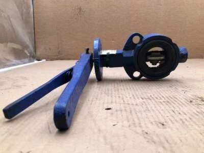 Keystone 2" CI Manual Wafer Butterfly Valve w/ Stainless Disc 250PSI - Image 1 of 4