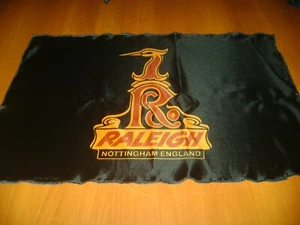 Raleigh 20x30" Flag Banner Pista Racing Steel Road Bike Rendezvous English - Picture 1 of 3