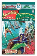ADVENTURE COMICS 441, 1975 DC, Aquaman, Jim Aparo, 8.5 VF+