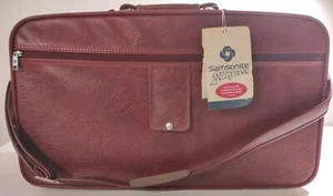 Samsonite Survivor Silhouette III Carry-On Travel Shoulder Bag w/ Lock, Burgundy - Picture 1 of 14