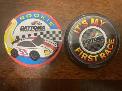 lot Of 2 NASCAR Daytona international Speedway It’s My First Race Pin ...
