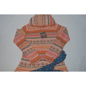 NEW Matilda Jane Girls Sz 10 Keep Me Cozy Sweater Choose Your Path Fall Orange - Picture 1 of 14