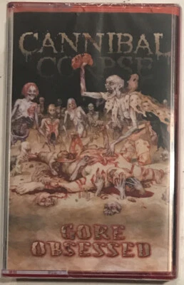 Cannibal Corpse - Gore Obsessed Cassette 2023 Hells Headbangers - MC 144 NEW - Image 1 of 3