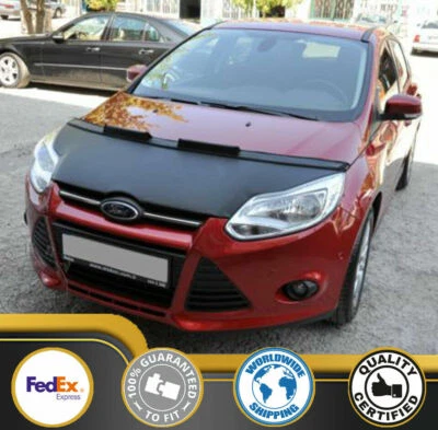 Car Bonnet Hood Bra For FORD FOCUS 2012 2013 2014 12 13 14 - Image 1 of 2