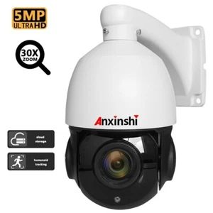 HD 5MP 30x Zoom Auto Tracking Human Motion Detection XMEye Pro PTZ Camera - Picture 1 of 15