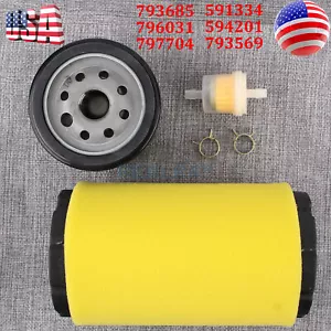 Air Filter Fuel Filter For Husqvarna RZ3016 966042901, 966612301 Zero Turn Mower - Picture 1 of 10