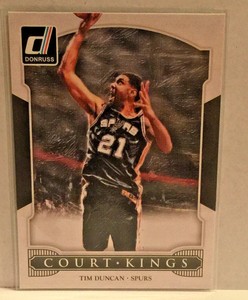 2014-15 PANINI DONRUSS COURT KINGS TIM DUNCAN SPURS     WM7