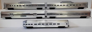 WEAVER ~ O GA ~ DENVER & RIO GRANDE ~  EXTRUDED ALUMINUM - 5 PASSENGER CAR SET - Picture 1 of 23