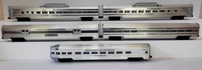WEAVER ~ O GA ~ DENVER & RIO GRANDE ~  EXTRUDED ALUMINUM - 5 PASSENGER CAR SET - Image 1 of 4