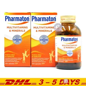 Geriatric Pharmaton 200 capsules with Ginseng Extract Natural Health Product - Picture 1 of 10