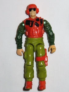 Vintage G.I. Joe Action Figure Skidmark 1988 3.75" Desert Fox Driver - Picture 1 of 2