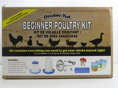 Poultry Kit for Game Birds/Poultry for 3-12 Chicks by Double-Tuf (Open Box Item) - Image 1 of 4