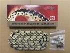 DC Motorcycle Chain Gold X Ring  520 x 98 Links 125cc - 500cc Motorbike