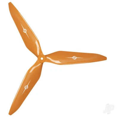 Master Airscrew 12x11 3X Power X-Class Giant Racing RC Drone Prop (CW) Orange - Image 1 of 4
