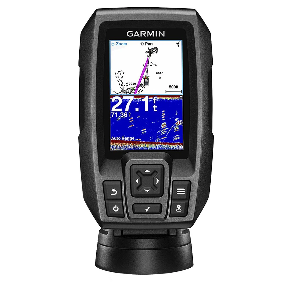 Garmin STRIKER 4 FishFinder w/4-Pin, 77/200kHz TM Transducer - Image 1 of 1