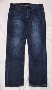 Lucky Brand Jeans Mens 34x32 410 Athletic Straight Stretch Denim Pant - Picture 1 of 6