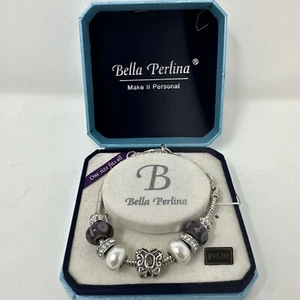 Bella Perlina Signature Charm Bracelet Original Gift Box - Picture 1 of 8