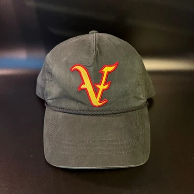 VTG Volcom Sample Baseball Cap Adjustable Snapback Hat Casual Black - Image 1 of 4