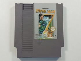 METAL GEAR NINTENDO NES PAL-B EEC (CARTRIDGE ONLY)