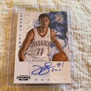 Panini Contenders 2012-13 - novato Jeremy Lamb #211 (AU, RC) - Imagen 1 de 2