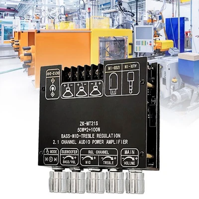 2.1 Sound Channel Audio Verstärker Board Modul Digital Subwoofer - Bild 1 von 4