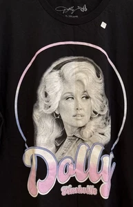 CAMISETA DOLLY PARTON NASHVILLE Dollywood Negra Talla XL - Imagen 1 de 6