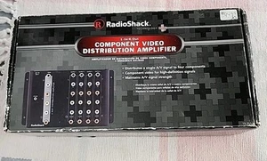 Radio Shack 1-in-4 Out Component Video Distribution Amplifier Model 15-130 - Picture 1 of 2