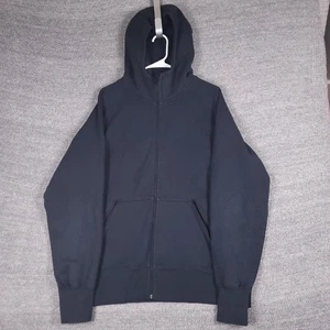Sudadera con Capucha American Giant Para Hombres XL Negra Cremallera Completa Hecha en EE. UU. Logo Polar - Imagen 1 de 13