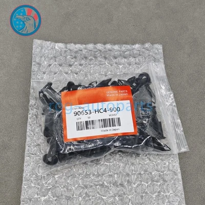 OEM 50PCS ATV Retainer Clips Push Pin Splash Guard Body Panel For Honda 8mm OEM - Image 1 of 4