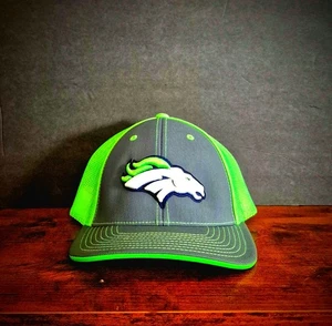 Denver Broncos Pacific Headwear Pro Model Stretch Fit Hat L-XL 7 3/8–8 Football - Picture 1 of 10